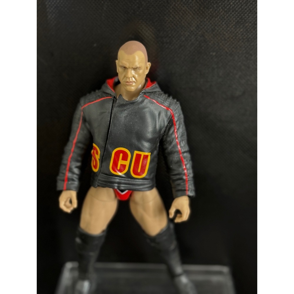 SCU Frankie Kazarian WWE Jakks Pacific Wrestling Action Figure‎ Black Jacket